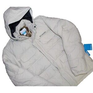 COLUMBIA WOMEN'S OMNI TECH LANDROAMER WINTER JACKET OFF WHITE SZ L NWT $220